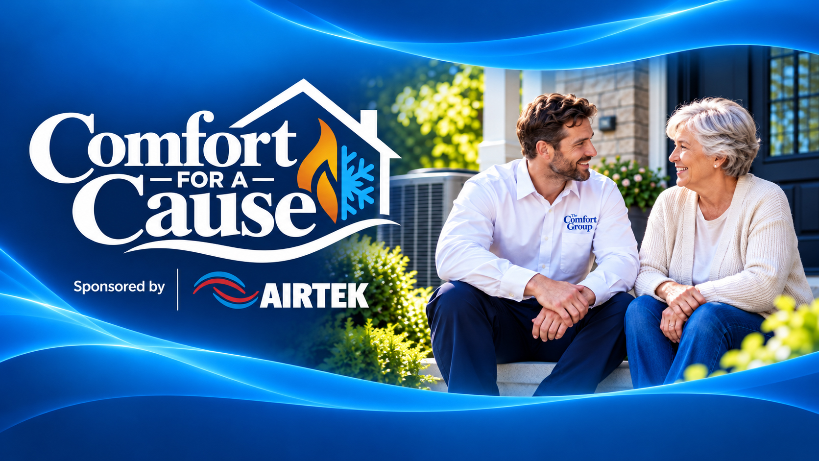 HVAC technician from The Comfort Group talks to homeowner about her HVAC system in Victoria, BC.